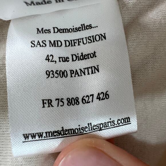 Mes Demoiselles Paris Beige Sherpa Fleece Turtle Neck Raglan Sleeve Pullover 2 - Picture 11 of 12